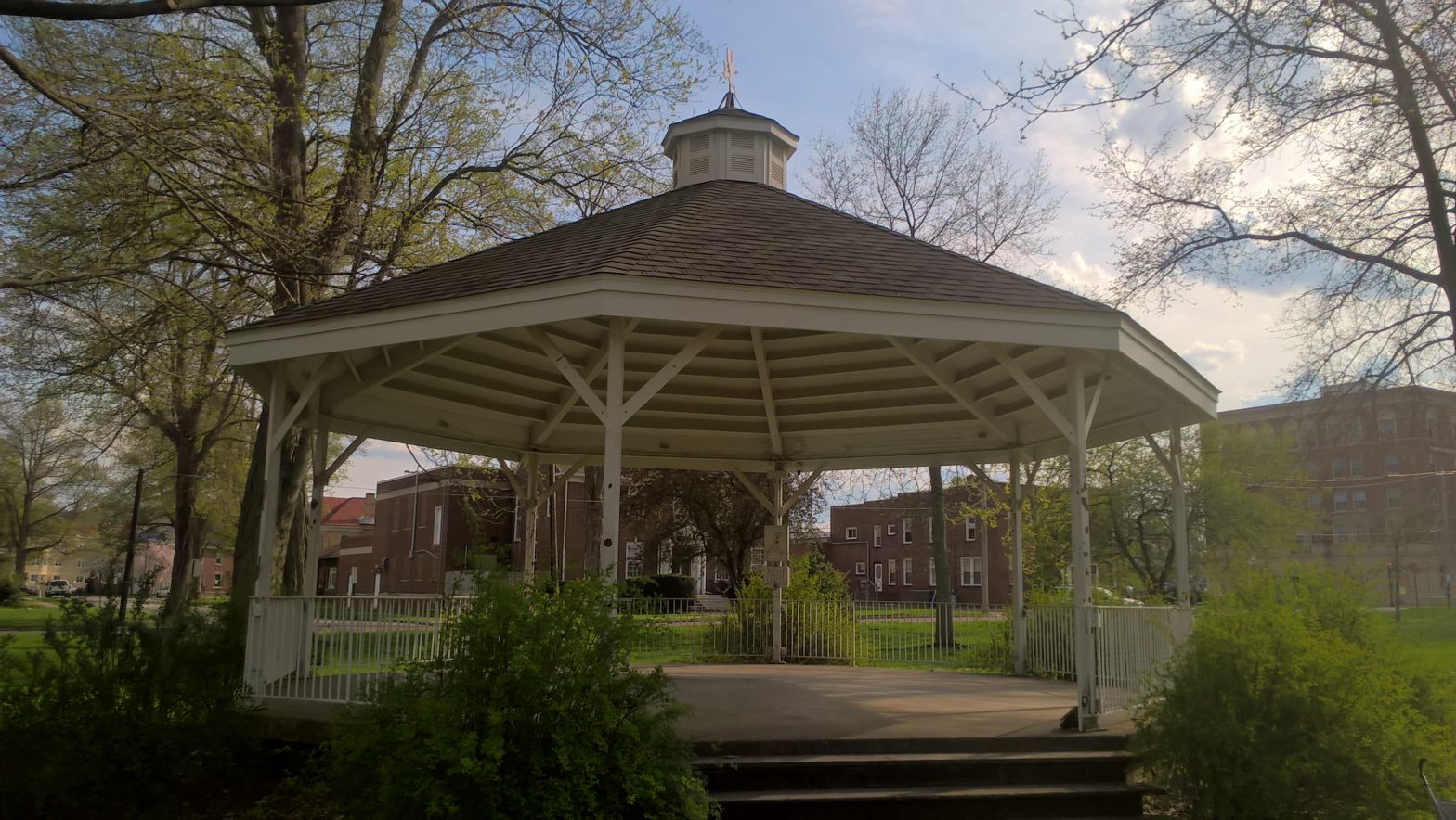 Gazebo in Corry City Park
